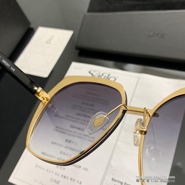 DIOR-迪奧 2019春夏新款 女士圓形太陽鏡  lly1669